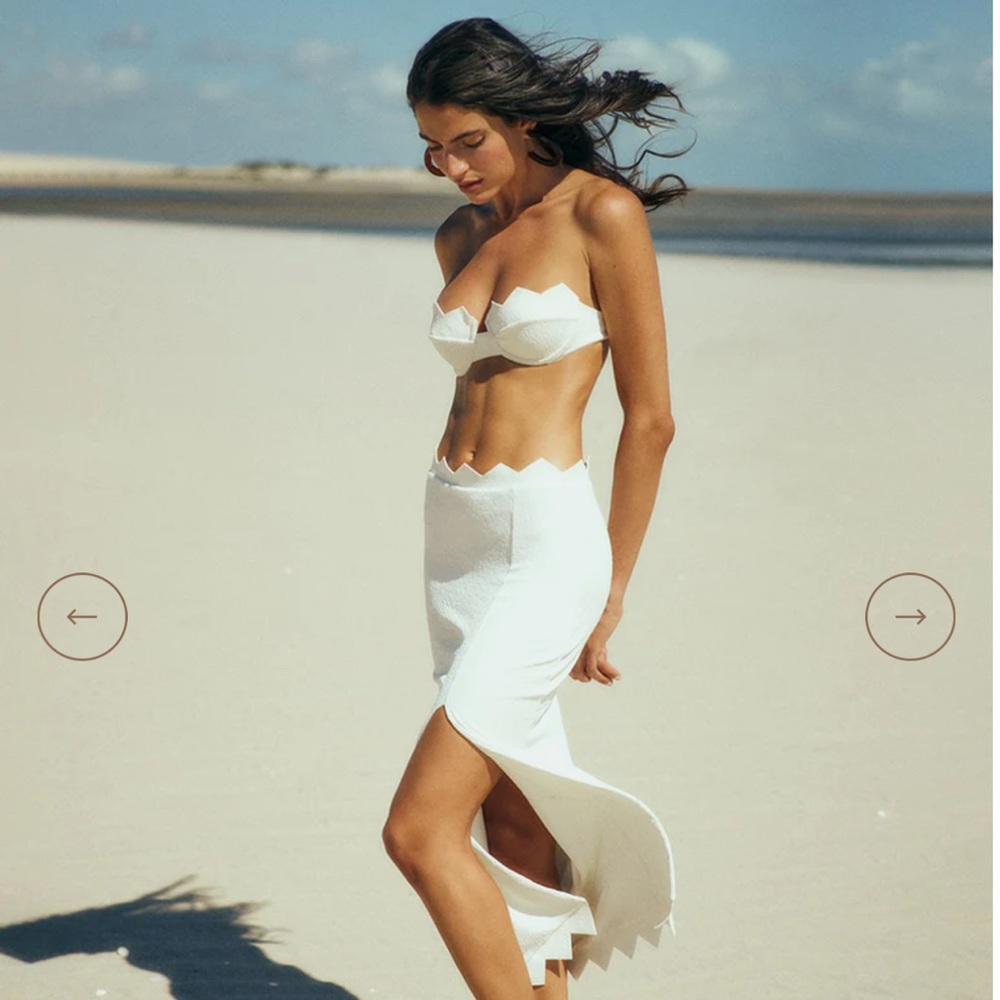 ViX PAULAHERMANNY Swimwear Firenze Imani Midi Skirt